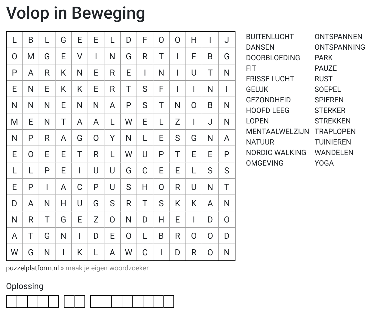 De Puzzel van MantelMEE